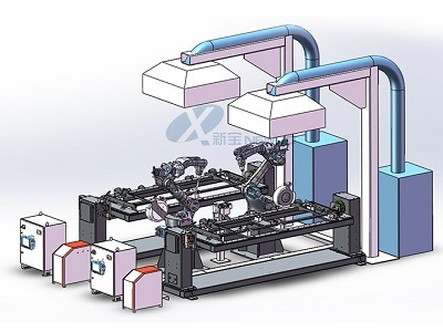 焊接机器人变位机工作站