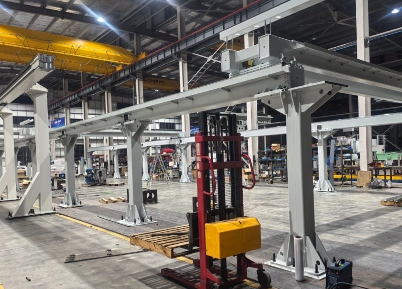 恶略环境使用双轨重型机器人桁架